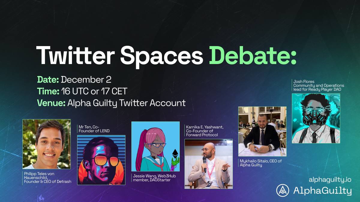 Краткое изложение: Дебаты AG Twitter Spaces от 2 декабря 2022 г.